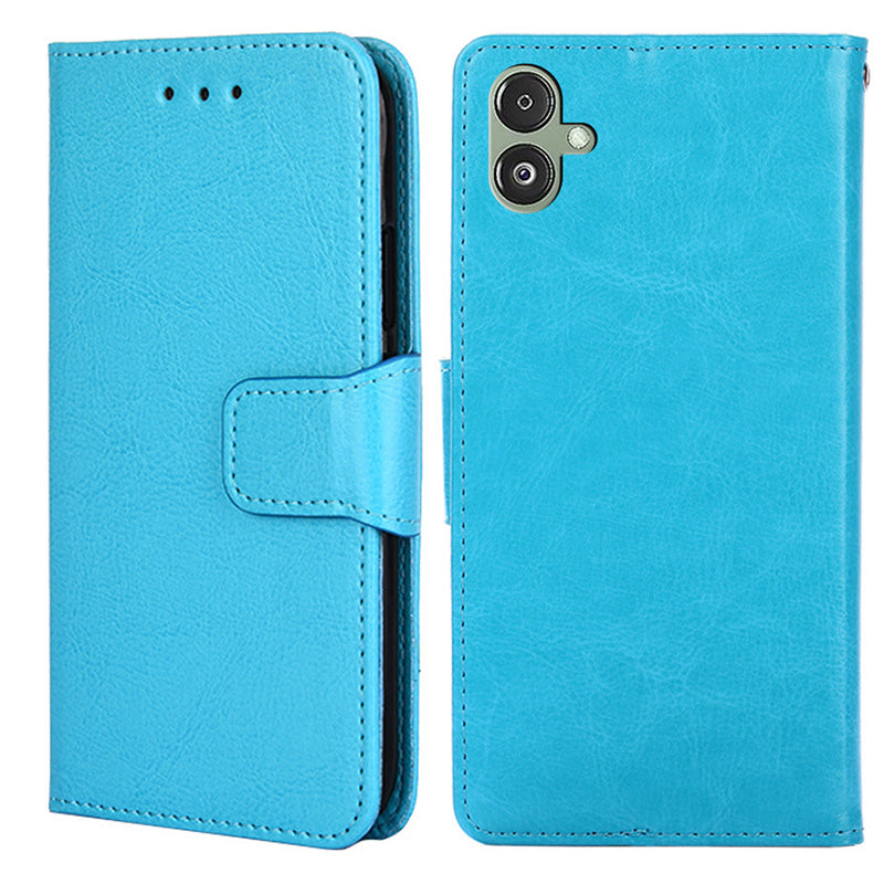 For Samsung Galaxy F14 5G Textured PU Leather Phone Case Wallet Stand Flip Cover For Samsung Galaxy F14 5G Textured PU Leather Phone Case Wallet Stand Flip Cover